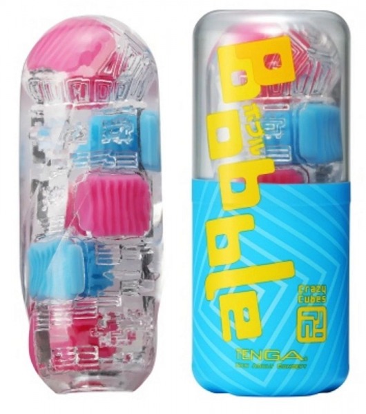 Мастурбатор Tenga Bobble Crazy Cubes - Tenga - в Махачкале купить с доставкой