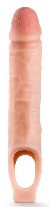 Телесная насадка на пенис 10 Inch Cock Sheath Extender - 25 см. - Blush Novelties - в Махачкале купить с доставкой