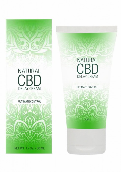 Крем-пролонгатор Natural CBD Delay Cream - 50 мл. - Shots Media BV - купить с доставкой в Махачкале