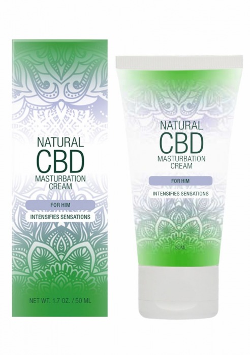 Крем для мастурбации для мужчин Natural CBD Masturbation Cream For Him - 50 мл. - Shots Media BV - купить с доставкой в Махачкале