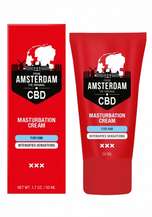 Крем для мастурбации для мужчин CBD from Amsterdam Masturbation Cream For Him - 50 мл. - Shots Media BV - купить с доставкой в Махачкале