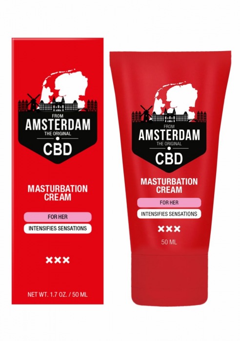 Крем для мастурбации для женщин CBD from Amsterdam Masturbation Cream For Her - 50 мл. - Shots Media BV - купить с доставкой в Махачкале