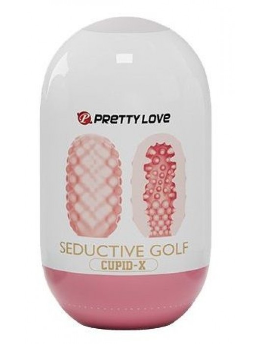 Розовый мастурбатор-яйцо Seductive Golf - Baile - в Махачкале купить с доставкой
