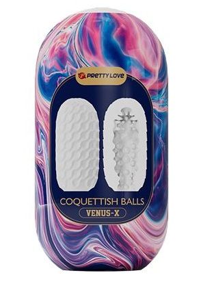 Мастурбатор в форме яйца Coquettish Balls - Baile - в Махачкале купить с доставкой