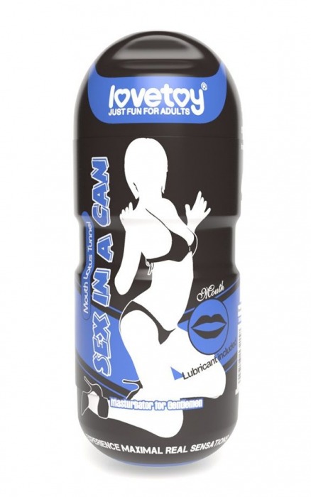 Мастурбатор-ротик с вибрацией Sex In A Can Mouth Lotus Tunnel - Lovetoy - в Махачкале купить с доставкой