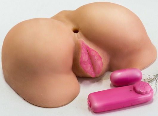 Вибровагина с двумя отверстиями и с выносным пультом - LOVETOY (А-Полимер) - в Махачкале купить с доставкой