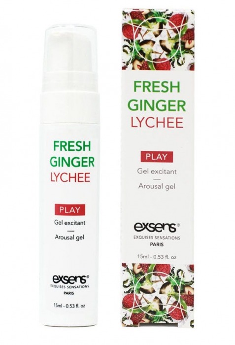 Возбуждающий гель Fresh Ginger Lychee Arousal Gel - 15 мл. - Exsens - купить с доставкой в Махачкале