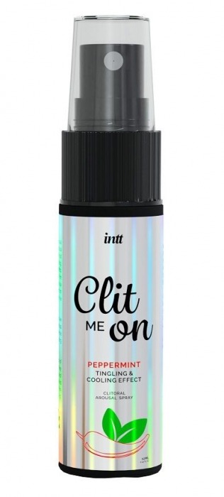 Клиторальный возбуждающий спрей Clit Me On Peppermint - 12 мл. - INTT - купить с доставкой в Махачкале