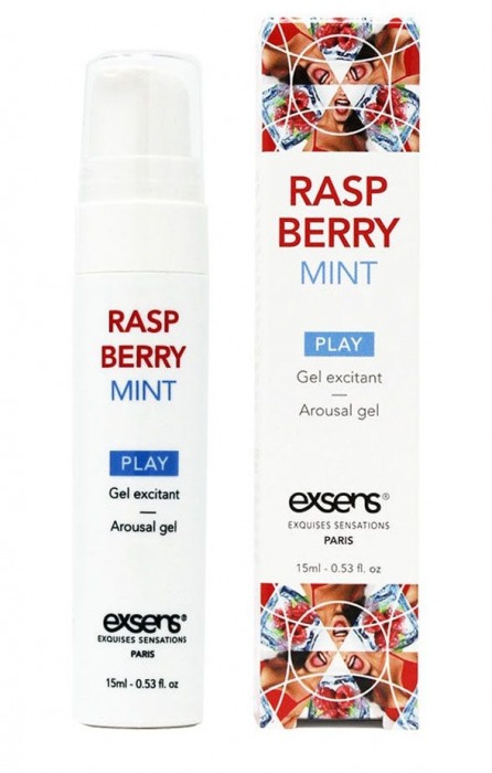 Возбуждающий гель Raspberry Mint с ароматом малины и мяты - 15 мл. - Exsens - купить с доставкой в Махачкале