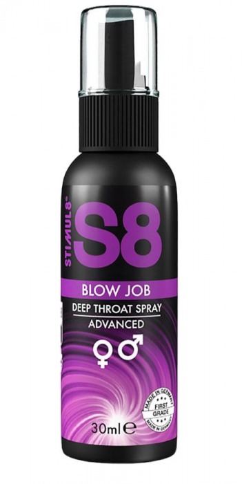 Лубрикант для орального секса S8 Deep Throat Spray - 30 мл. - Stimul8 - купить с доставкой в Махачкале