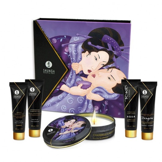 Подарочный набор Geishas secret из 5 предметов - Shunga - купить с доставкой в Махачкале