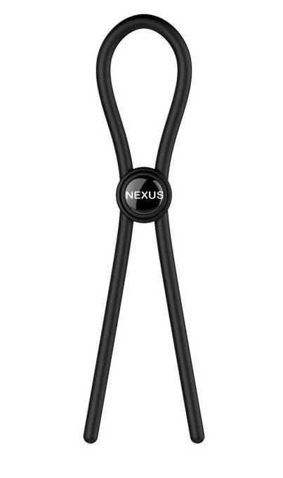 Черное эрекционное лассо Nexus Forge Single - Nexus Range - в Махачкале купить с доставкой