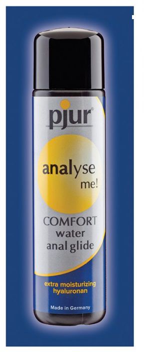 Анальный лубрикант pjur ANALYSE ME Comfort Water Anal Glide - 2 мл. - Pjur - купить с доставкой в Махачкале