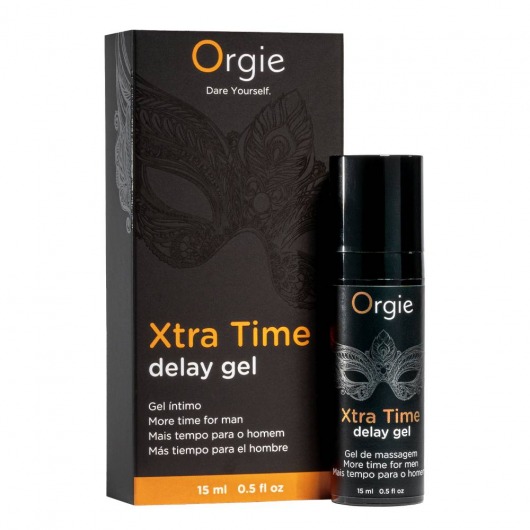 Продлевающий гель Orgie Xtra Time Delay Gel - 15 мл. - ORGIE - купить с доставкой в Махачкале