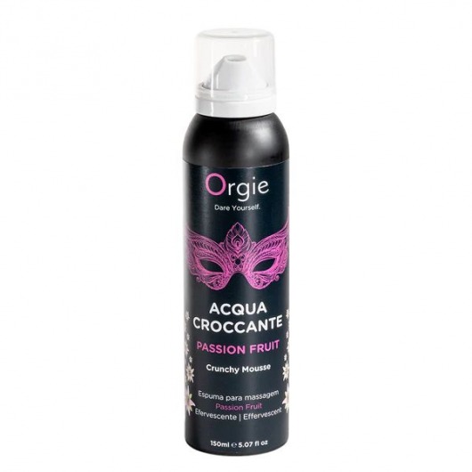 Хрустящая пенка для массажа Acqua Croccante Passion Fruit - 150 мл. - ORGIE - купить с доставкой в Махачкале