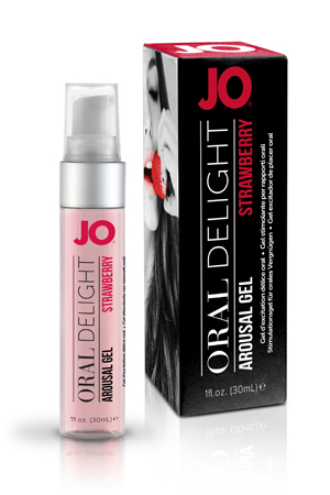 Клубничный лубрикант для оральных ласк Oral Delight Strawberry Sensation - 30 мл. - System JO - купить с доставкой в Махачкале