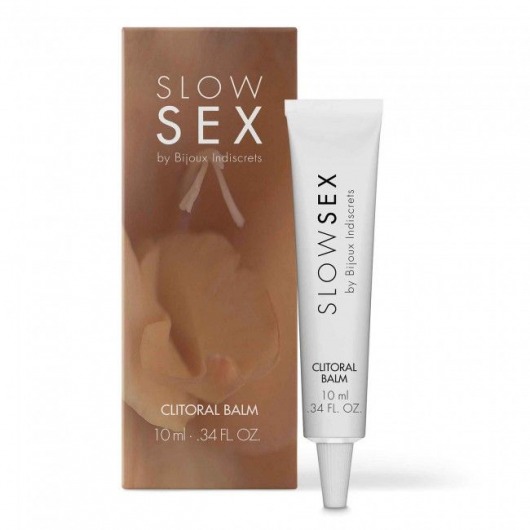 Бальзам для клитора Slow Sex Clitoral Balm - 10 мл. - Bijoux Indiscrets - купить с доставкой в Махачкале