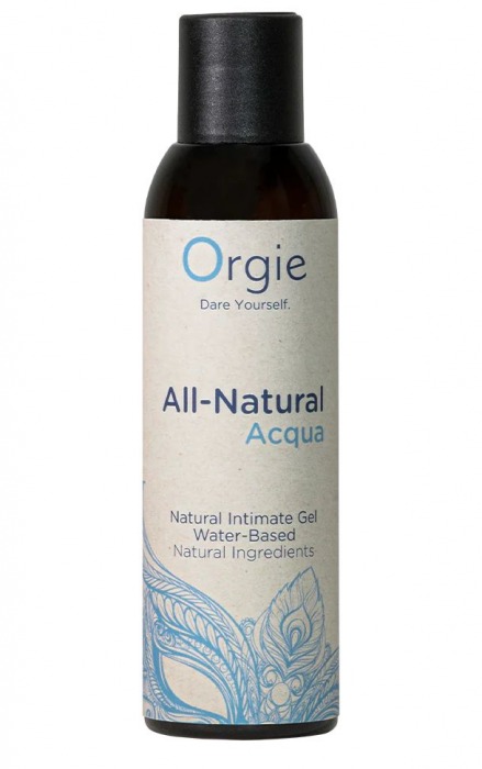 Интимный гель на водной основе Orgie All-Natural Acqua - 150 мл. - ORGIE - купить с доставкой в Махачкале