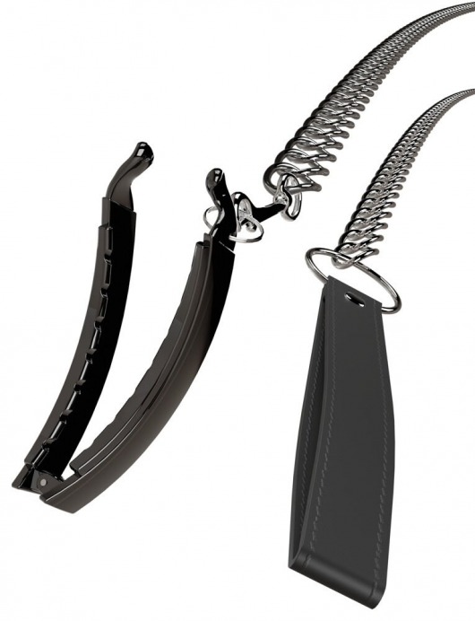 Зажим для половых губ с поводком Pussy Clamp With A Leash - Orion - купить с доставкой в Махачкале
