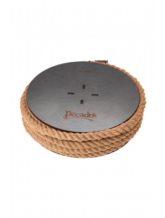 Джутовая веревка для шибари на катушке - 10 м. - Pecado - купить с доставкой в Махачкале