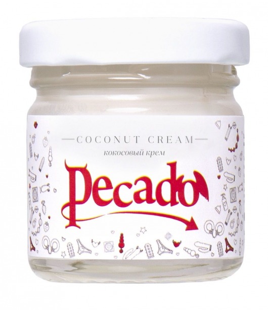 Массажная свеча Сoconut Cream - 35 мл. - Pecado - купить с доставкой в Махачкале