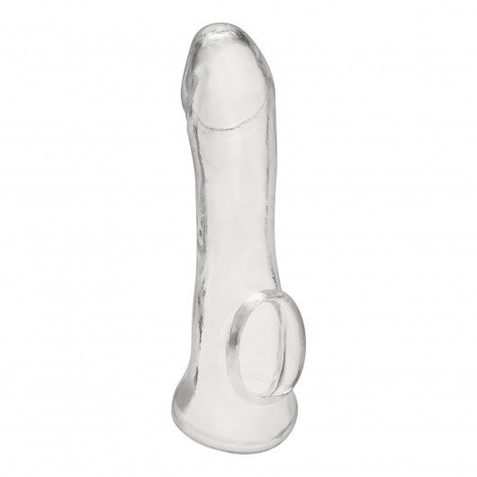 Прозрачная насадка на пенис Transparent Penis Enhancing Sleeve Extension - 15,9 см. - BlueLine - в Махачкале купить с доставкой