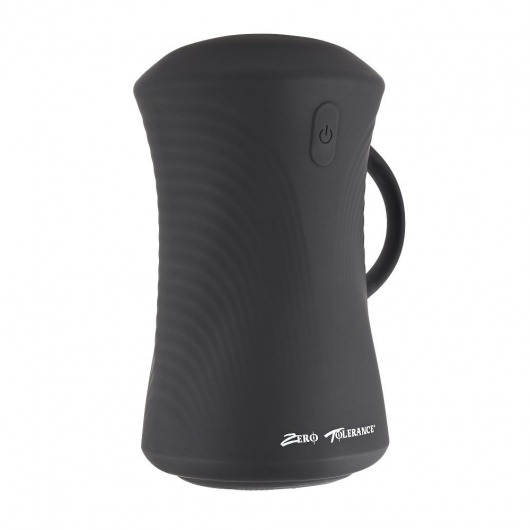 Черный вибромастурбатор с гироскопом Gyro Stroke - Zero Tolerance - в Махачкале купить с доставкой