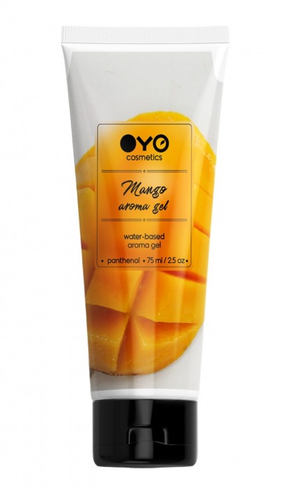 Лубрикант на водной основе OYO Aroma Gel Mango с ароматом манго - 75 мл. - OYO - купить с доставкой в Махачкале