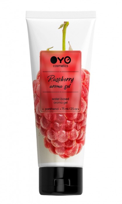 Лубрикант на водной основе OYO Aroma Gel Raspberry с ароматом малины - 75 мл. - OYO - купить с доставкой в Махачкале