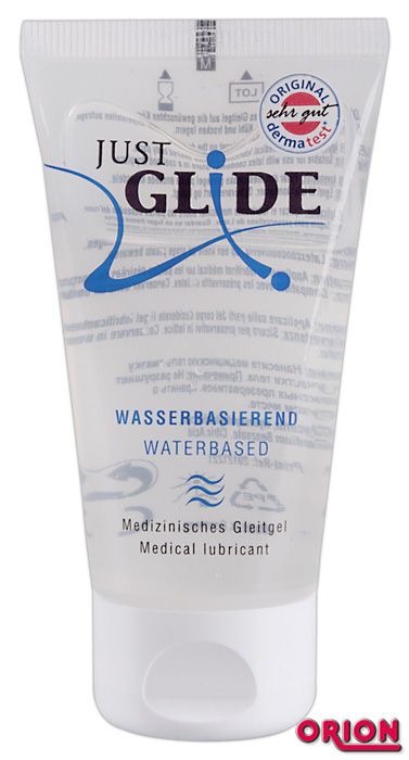 Вагинальная смазка на водной основе JUSTGLIDE - 50 мл. - Orion - купить с доставкой в Махачкале