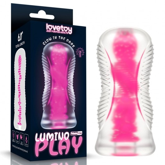 Светящийся в темноте мастурбатор 6.0 Lumino Play Masturbator - Lovetoy - в Махачкале купить с доставкой