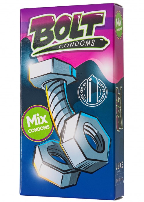 Набор презервативов Bolt Condoms - Luxe - купить с доставкой в Махачкале