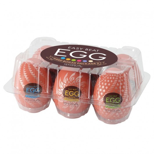 Набор из 6 мастурбаторов-яиц Tenga Egg Variety Pack V - Tenga - в Махачкале купить с доставкой