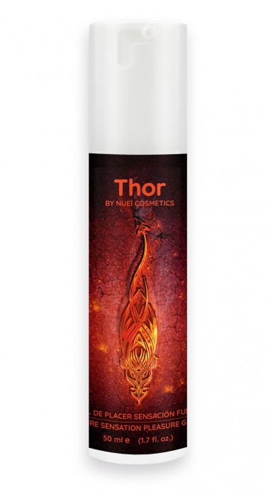 Возбуждающий унисекс гель Thor Fire Gel - 50 мл. - Nuei cosmetics - купить с доставкой в Махачкале