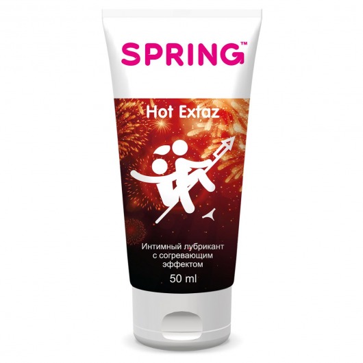 Согревающие интимный лубрикант Spring Hot Extaz - 50 мл. - SPRING - купить с доставкой в Махачкале