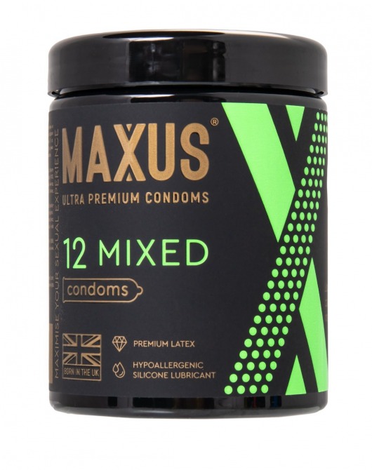 Презервативы MAXUS Mixed - 12 шт. - Maxus - купить с доставкой в Махачкале