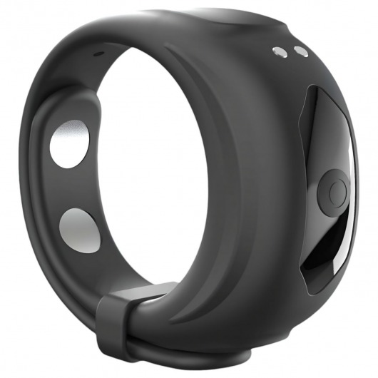 Черное эрекционное виброкольцо Fit Vibe Ring - Dorcel - в Махачкале купить с доставкой