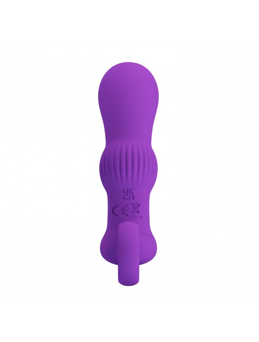 Фиолетовый вибромассажёр для массажа простаты Cayla - 11,2 см. - Baile - в Махачкале купить с доставкой