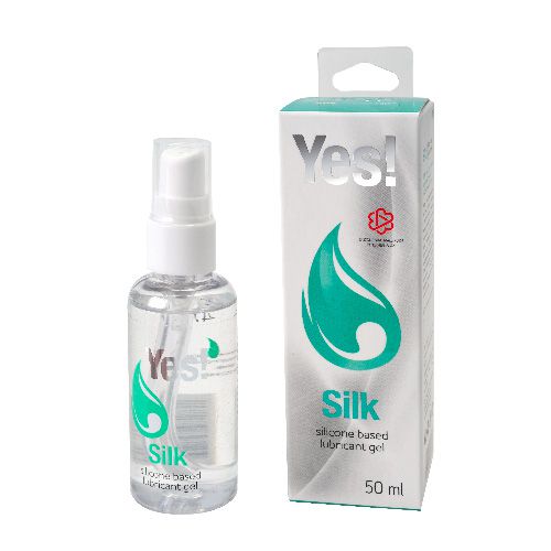 Силиконовая гипоаллергенная вагинальная смазка Yes Silk - 50 мл. - Sitabella - купить с доставкой в Махачкале