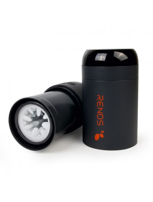 Черный вибромастурбатор Back To The Future - Rends - в Махачкале купить с доставкой