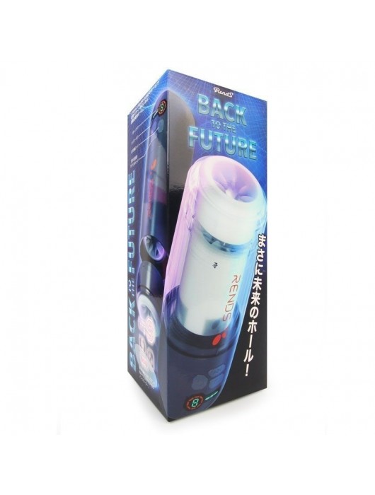 Черный вибромастурбатор Back To The Future - Rends - в Махачкале купить с доставкой
