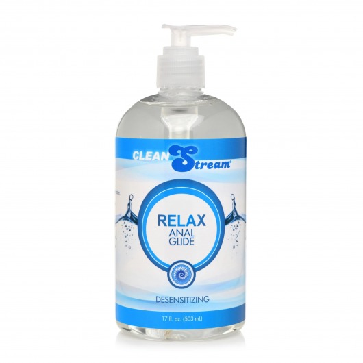 Анальный лубрикант на водной основе Relax Desensitizing Anal Lube - 503 мл. - XR Brands - купить с доставкой в Махачкале