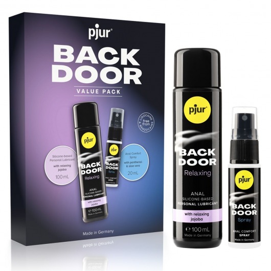 Набор для анального секса pjur Back Door Value Pack - Pjur - купить с доставкой в Махачкале