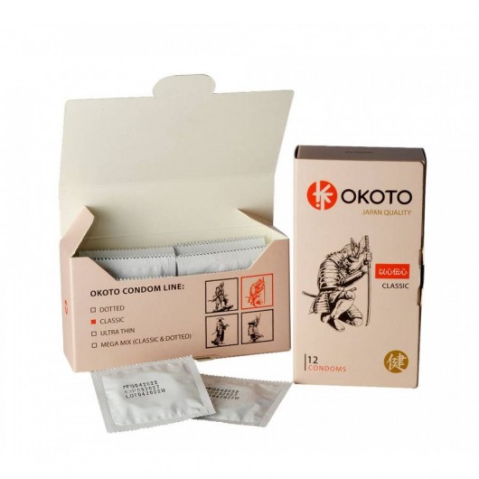 Презервативы OKOTO Classic - 12 шт. - Sitabella - купить с доставкой в Махачкале