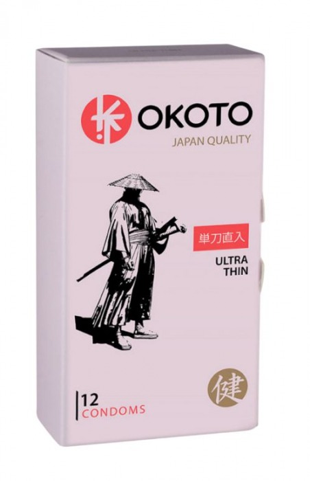 Тонкие презервативы OKOTO Ultra Thin - 12 шт. - Sitabella - купить с доставкой в Махачкале