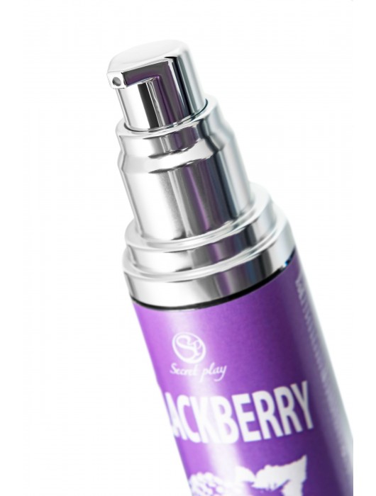 Массажное масло 2-в-1 Blackberry Hot Effect с разогревающим эффектом и вкусом ежевики - 50 мл. - Secret Play - купить с доставкой в Махачкале