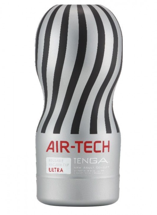 Серый мастурбатор Reusable Vacuum CUP ULTRA - Tenga - в Махачкале купить с доставкой