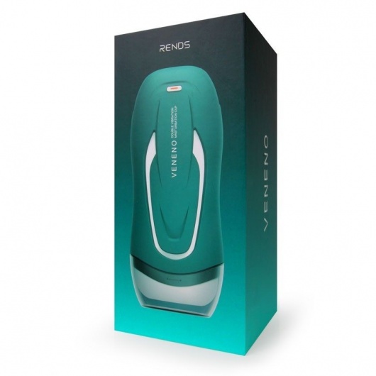 Зеленый вибромастурбатор с голосовым сопровождением Veneno - Rends - в Махачкале купить с доставкой