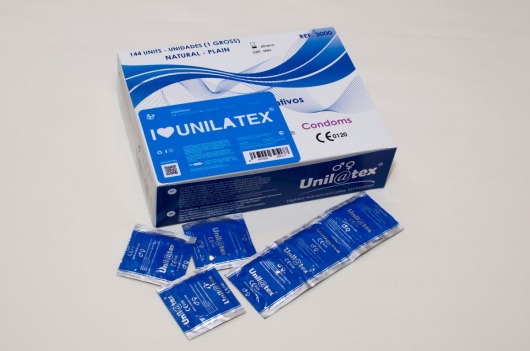 Классические презервативы Unilatex Natural Plain - 144 шт. - Unilatex - купить с доставкой в Махачкале