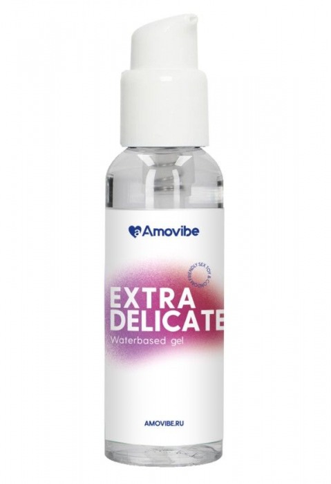 Гель на водной основе Amovibe Extra Delicate - 100 мл. - Amovibe - купить с доставкой в Махачкале